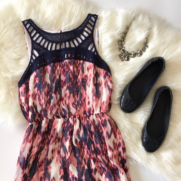 Lily Rose Dresses & Skirts - Lily Rose crochet top maxi dress